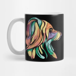 A Beautiful Colorful Dog Mug
